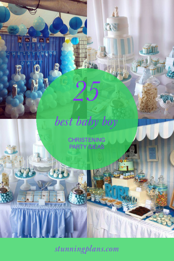 25 Best Baby Boy Christening Party Ideas Home, Family, Style and Art